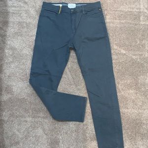 Brakeburn men’s 34 slim fit navy brushed cotton khaki/jeans